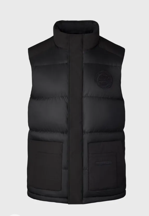 P560 Big Goose 2057MW puff down vest [note the version is too large] Canada Goose Canada Goose FW23 Freestyle waterproof solid color stand collar button down vest Paradigm Freestyle Vest-WD Color: Black White Size: XS S M L XL XXL 2057MW Paradigm Freestyle Vest-WD Men's style. Color: black. Sizes: XS S M L XL XXL.